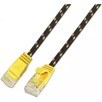 Wirewin Triotronik Cat6 U/UTP Patch Cable, RJ45 Plug to Plug, 3 m, Yellow PKW-TOUGH-K6 3.0 GE