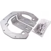 Optotec FOCUS-ODCKIT-WMB Steel Wall Mounting Bracket for FOCUS ODC Round Dome Closures