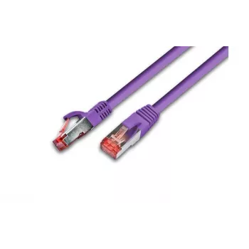 Wirewin PKW-PIMF-KAT6A 7.5 VI Cat6a S/FTP Network Patch Cable, 7.5 m, Purple