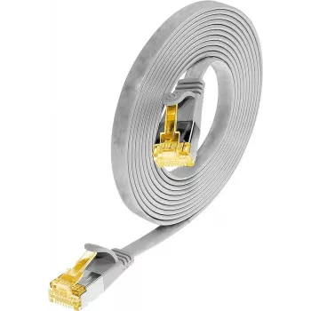 Wirewin Cat6a U/FTP Slim Ethernet Patch Cable, RJ-45, 2 m, Grey PKW-STP-SLIM-K6A 2.0