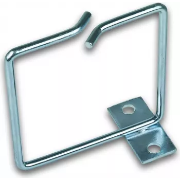 Wirewin Metal Cable Management Ring 80x80mm, Left-Side Mounting, Black KFH 80X80 LF/FG