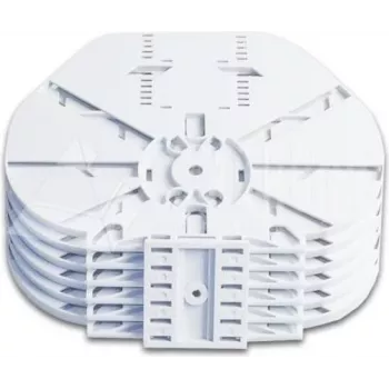 Optotec FOCUS-SAMR-HD4-12H Splice Module for LFC Enclosures, 4 Single Reduced (CTR) Splice Cassettes, max. 48 Fibres, FTTx