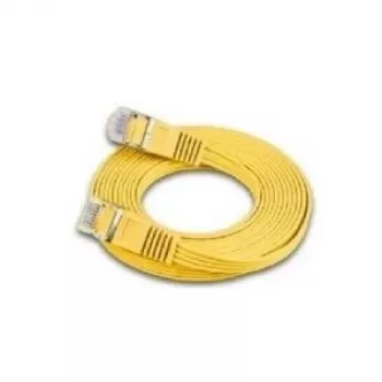 Wirewin Triotronik Cat6 U/UTP Patch Cable, 3m, RJ45 Plug to Plug, Yellow PKW-SLIM-KAT6 3.0 GE