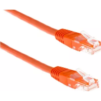 Wirewin Triotronik PKW-LIGHT-STP-K6 0.5 OR Cat6 F/FTP Patch Cable, RJ-45 Plug to Plug, 0.5 m, Orange
