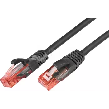 Wirewin PKW-UTP-KAT6 15.0 SW Cat6 U/UTP Network Cable, 15 m, Black