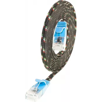 Wirewin SLIM UT6 3 BL - Cat.6 Slim-Tough Patch Cable, U/UTP, 3.0 m, Blue PKW-TOUGH-K6 3.0 BL
