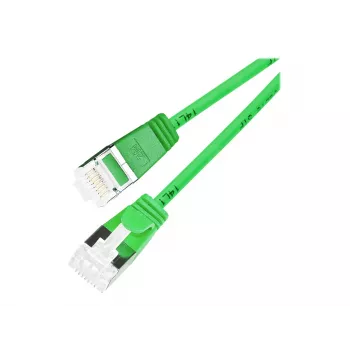 Wirewin Cat 6a U/FTP Slim Ethernet Patch Cable, 7 m, Green PKW-LIGHT-STP-K6A 7.0 GN