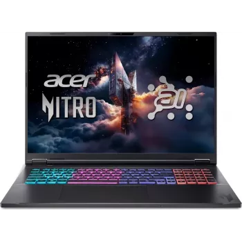 Acer Nitro 18 AI AN18-61-R5QB Gaming Laptop, 18 inch WQXGA 165Hz, Ryzen AI 9-365, 32GB RAM, 1TB SSD, GeForce RTX 5070 Ti, Linux