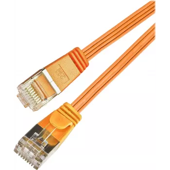 Wirewin SLIM S6 7.5 OR - Cat.6 SLIM Patch Cable, STP(PIMF), 7.5 m, Orange (PKW-STP-SLIM-KAT6 7.5 OR)