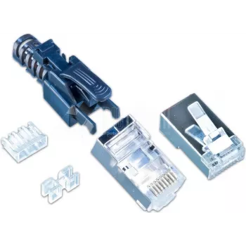Wirewin MOD SL KAT6A STP 10 SW RJ45 Field-Terminable Connector, Cat6A, Shielded, 10-Pack