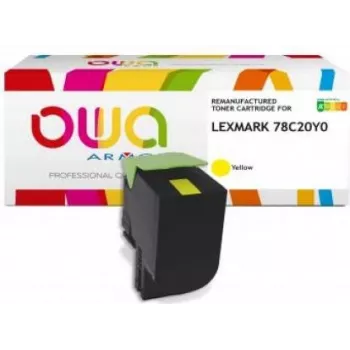Armor K18537OW Compatible Yellow Toner Cartridge for Brother Printers