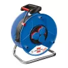 Brennenstuhl Garant 25 m Cable Reel with 4 Schuko Sockets, Thermal Cut-out, IP20, Black