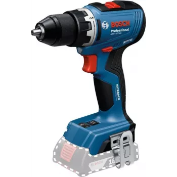 Bosch GSR 18V-65 cordless drill driver with 2x 2.0Ah batteries, GAL 18V-20 charger and L-Case