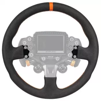 Simagic ZS-330RR Alcantara Steering Wheel Rim, 330mm, without Hub