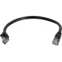 C2G 0.3m Cat6 Snagless UTP Patch Cable, Black 83404