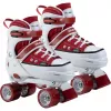 HUDORA Roller Skates Size 32-35 Red/White Sneaker Look Quad Skates