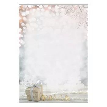 SIGEL Christmas Surprise A4 90gsm Fine Paper for Inkjet, Laser and Copier Devices, 25 Sheets (DP135)