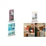 DURABLE Presenter A5 Table Stand, Acrylic/Aluminium, Transparent