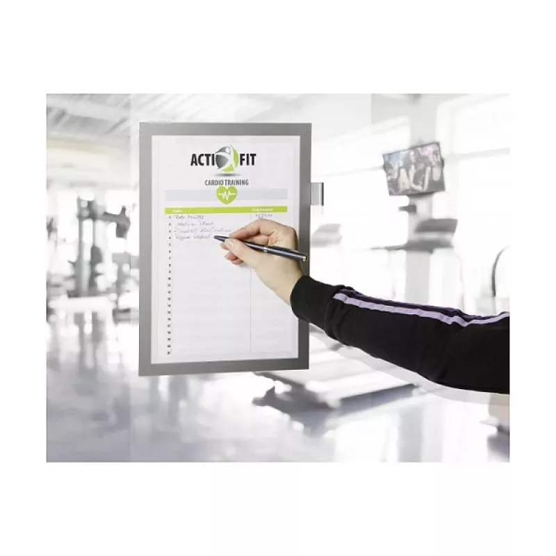 DURABLE DURAFRAME NOTE A4 Self-Adhesive Information Frame, Black 499323