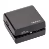 MAUL Electric Letter Opener, Battery Operated, Black, Stainless Steel Cutting Wheels, Plastic Housing (75618-90)