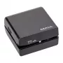 MAUL Electric Letter Opener, Battery-Powered, Black, Stainless Steel Cutting Wheels, Plastic Housing (75618-90)