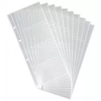 DURABLE VISIFIX® 80 Expansion Set Sleeves, Transparent, 10-Pack (238719)