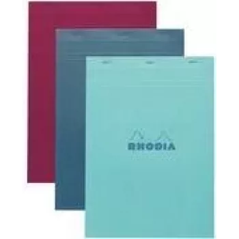 Rhodia No. 18 A4 squared Notebook, various colours, 5-Pack 18100C