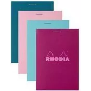 Rhodia No. 11 A7 squared Notebook, various colours, 80 Sheets, 10-Pack 11295C