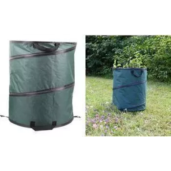 EDA POP UP Garden Bag 117L Dark Green Garden Waste Bag 010531 V.CA