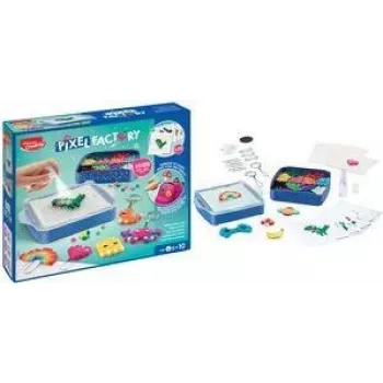 Maped Creativ Pixel Factory Water Bead Art Set - 1100 Beads, 50 Special Beads, 25 Designs 907700