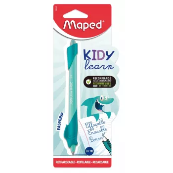 Maped KIDY Learn Shark erasable rollerball, 0.7 mm, blue ink, blister pack 229500