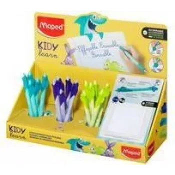 Maped KIDY Learn erasable rollerball, 0.7 mm, display of 18 (229503)