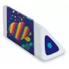 Maped Pyramide PIXEL PARTY plastic eraser, white, phthalate- & PVC-free, triangular cross-section, display box of 24 119523