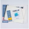 CANSON Montval A4 watercolour pad, 300 g/m², 12 sheets, fine grain, glued on the short side C518408000