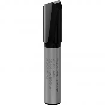 Bosch router bit 8 mm shank, 10 mm diameter, 20 mm cutting length, 51 mm total length 2608628383