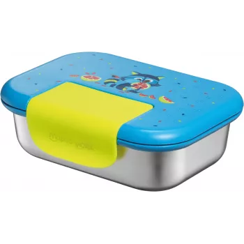 Maped PICNIK RACCOON Lunch Box, Stainless Steel, 0.9 L, Raccoon Design 874001