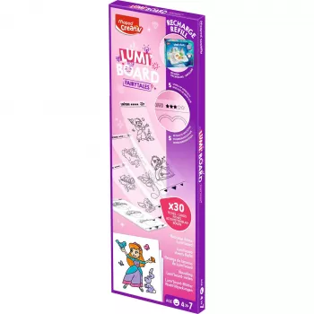 Maped Creativ Princess refill pack for LUMI BOARD LED light tables, 20 tracing paper sheets 907096