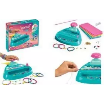 Maped Creativ Bracelets Maker Heishi Bead Punch Machine Set with Plastic Needles 907406