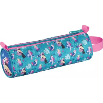Maped Tropical Roll Pencil Case, Polyester, Zip, Carry Loop, Multicoloured 932904