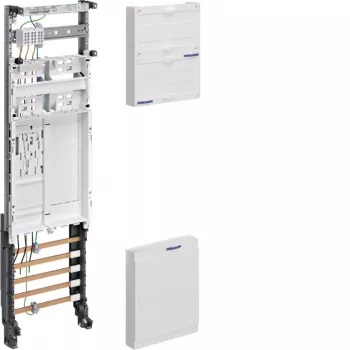 HAGER ZH2EL21 Complete Meter Panel 900mm 1-Field eHZ