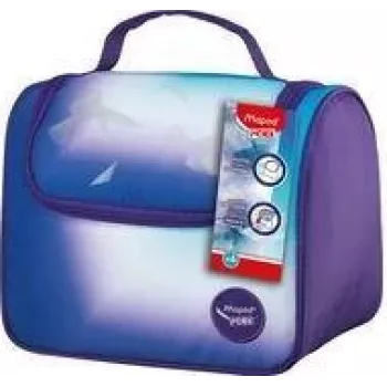 Maped PICNIK Lunch Bag ARCTIC, Purple / Light Blue, 100% Polyester, PEVA Lining, 1 Piece 872196