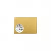 Pollen by Clairefontaine C6 Card, Gold, 210 g/m², pH-Neutral, Acid-Free, 110 x 155 mm, 1 Piece (111390C)