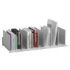 PAPERFLOW Bookend for Roller Shutter Cabinets, Steel, Black (EO4932.02)