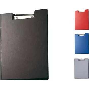 MAUL A4 Clipboard Folder with Film Cover, Black 23392-90
