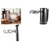 Little Balance Hand Mixer Inox 400, 400 W, Stainless Steel, Elegant Black Design with Stainless Steel Trim (LB 8460)
