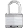Master Lock Excell Laminated Steel Padlock 52mm with 38mm Shackle (M5EURDLF)