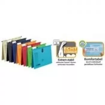 ELBA chic ULTIMATE Suspension File, DIN A4, anthracite, commercial filing, extremely durable Canson - 25 pieces (85741 AZ)