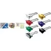 MAUL Mauly 214 foldback clip, black, 41 mm width, 19 mm clamping capacity, 12 pieces 21441-90