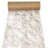 PAPSTAR Sizoflor table runner/decorative ribbon, gold, 75% polyester, 25% polyamide, waterproof, 1 piece (37063)