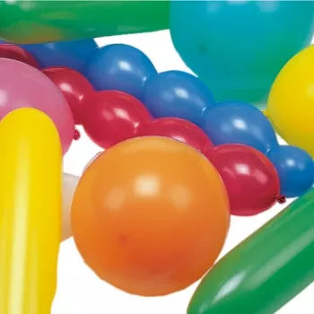 PAPSTAR XXL latex balloons, various shapes and colours, extra large, 1 piece 18668